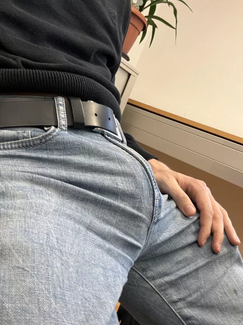 Wanna help me get it out so I can fuck you on my office chair?