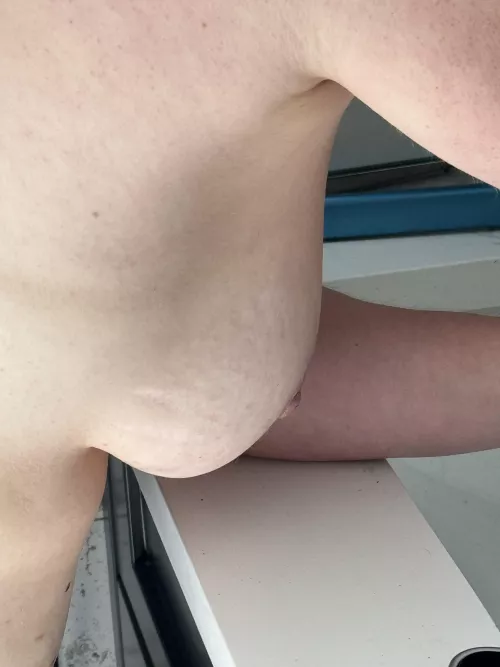 Wanna touch my tiddy?