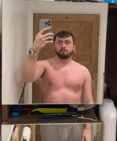 Was just chilling before my bath tonight! :)