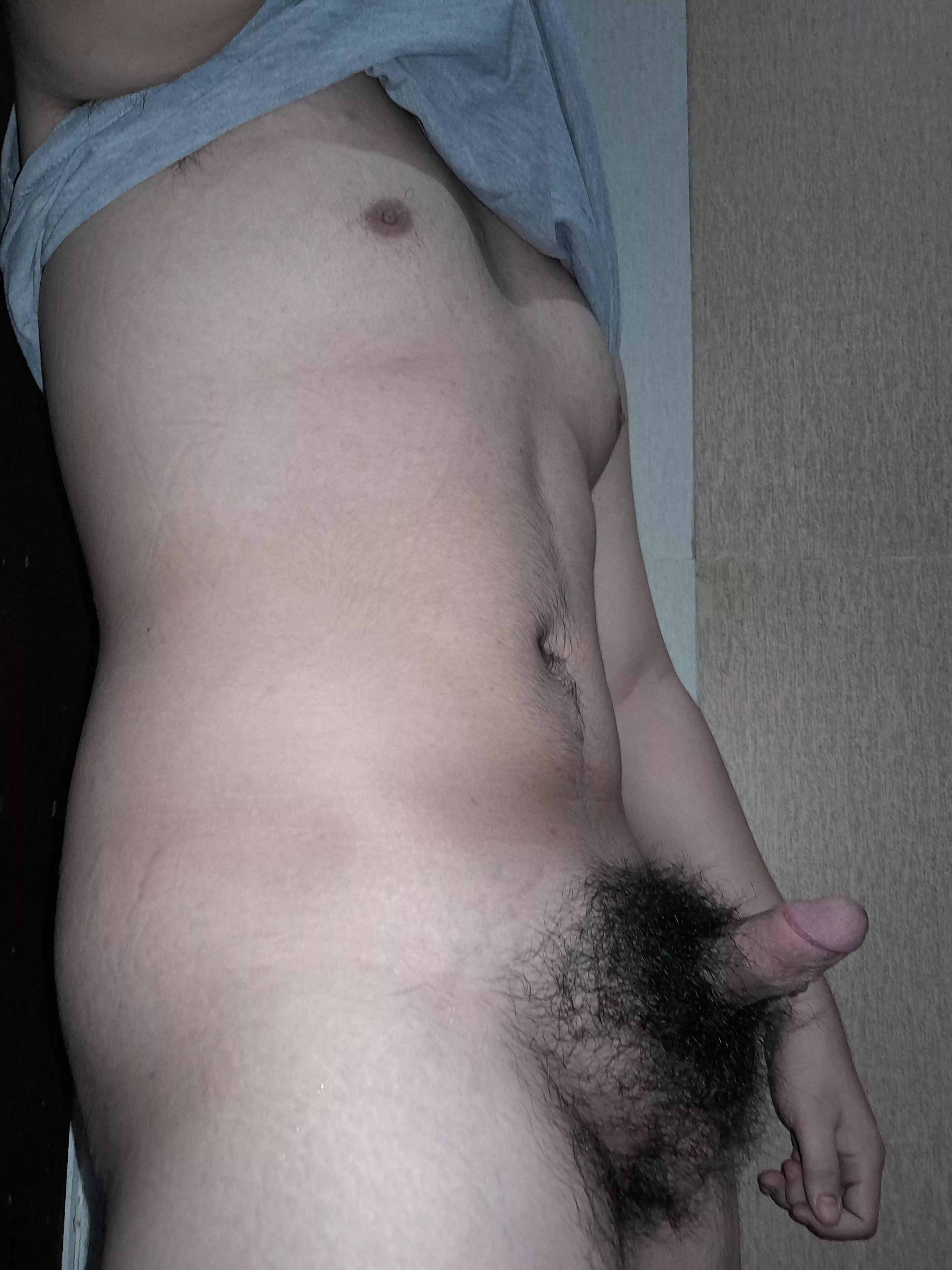 Weather's kinda cold... good thing my bush is kinda thick haha