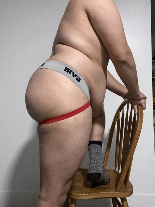 What do we think of the chub in his jock?