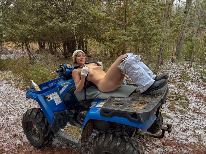 when you come across me on the trail