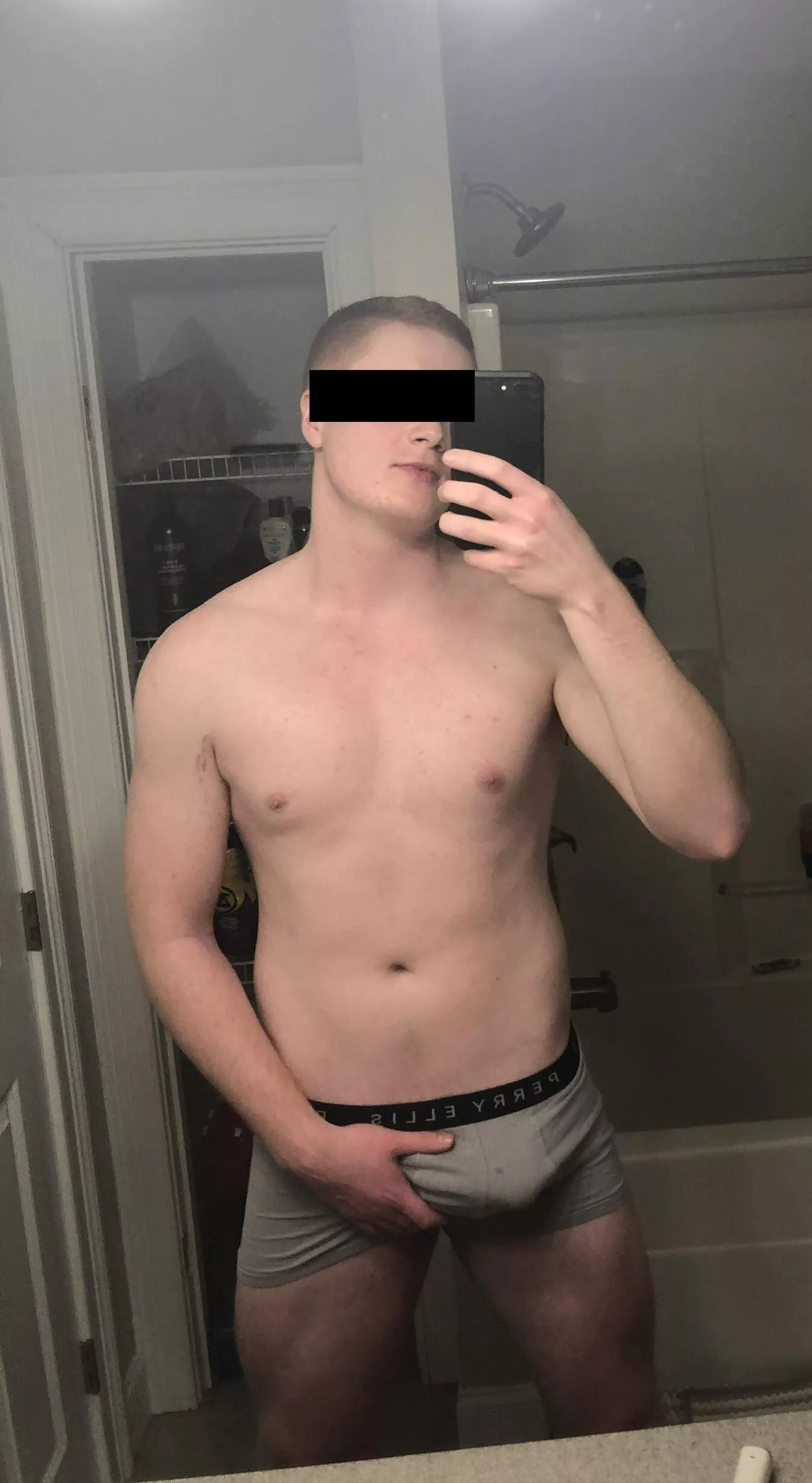 Where are your hands going on my 6’5” Boston body?