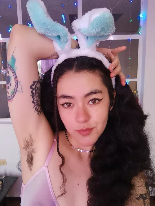 Wheres your mouth going first? Hard nipples or hairy pits?