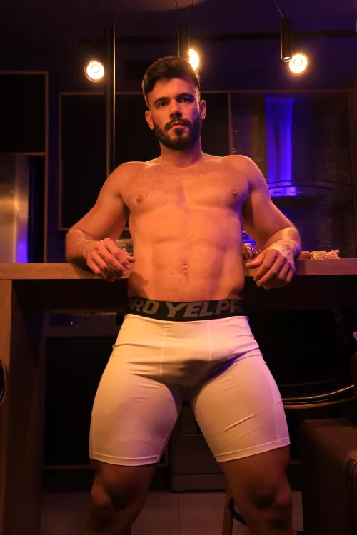 White boxers and shorts