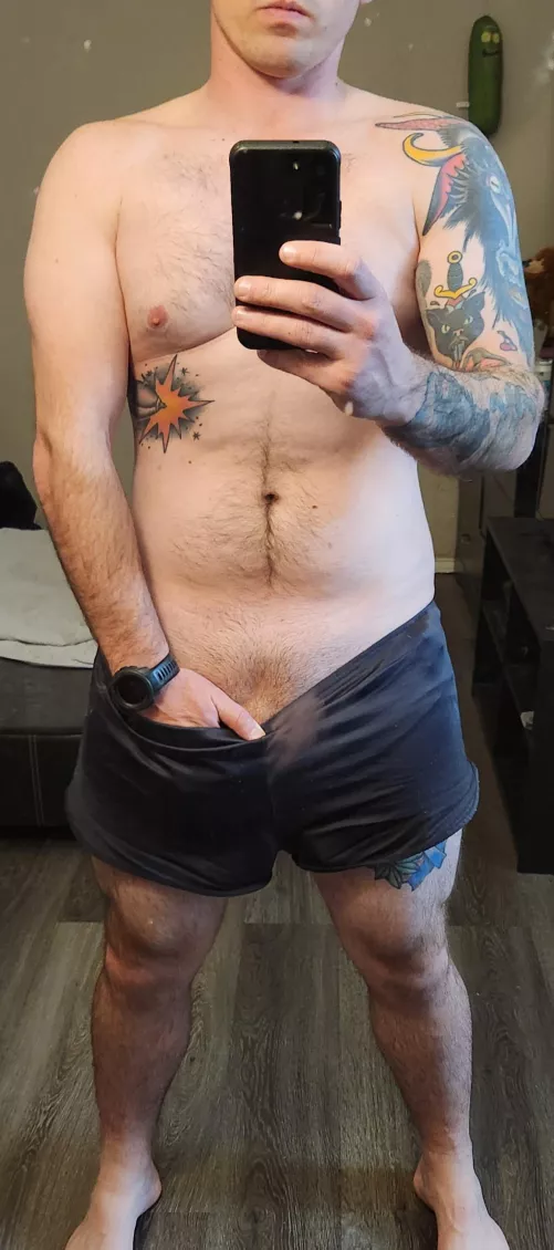 Who's gonna come slide these down for me