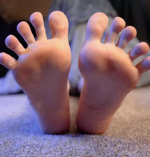 Would you massage them for me? 🤭 try not to tickle!