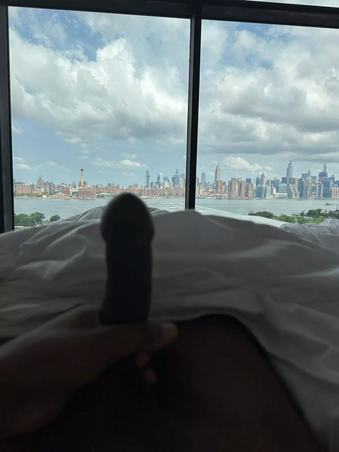 You can both enjoy the view while you suck [m]e