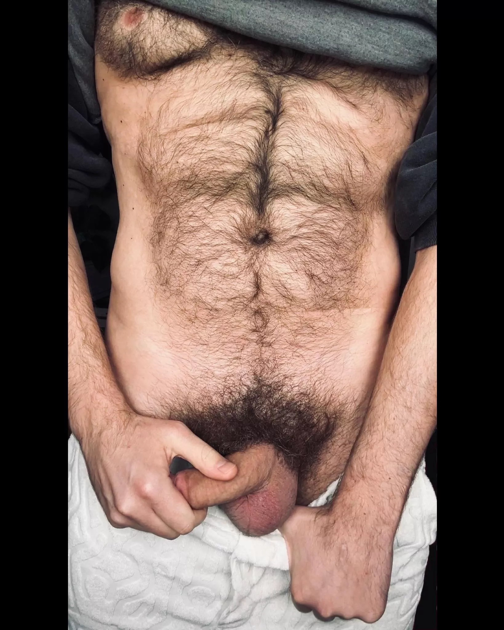 You never know what a bloke's hiding under his clothes...