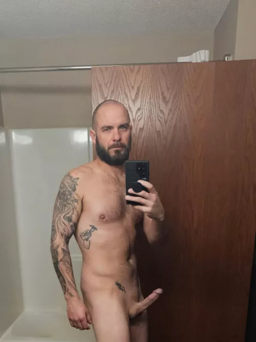 You walk in on me, what's your first move?