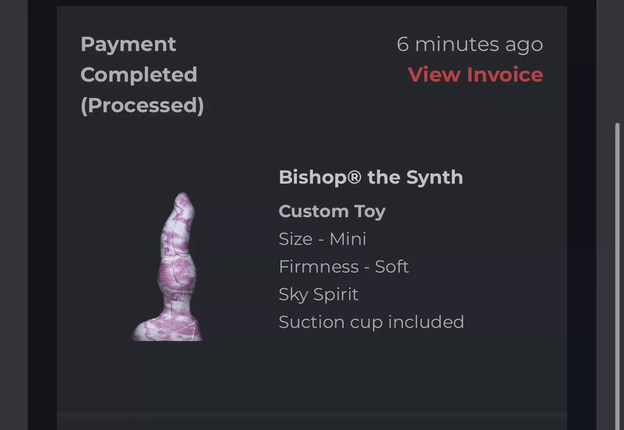 3rd BD toy and first custom!