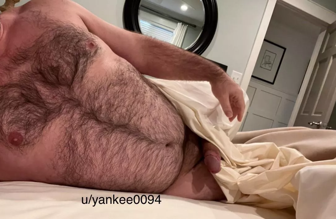 (40) Let’s forget work, you coming back to bed?