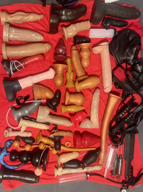 A friend’s collection, heclaims there aren’t enough…