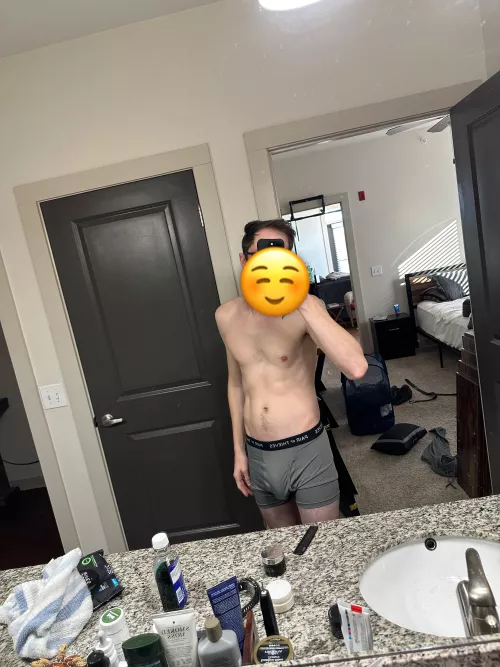 About to hop in the shower