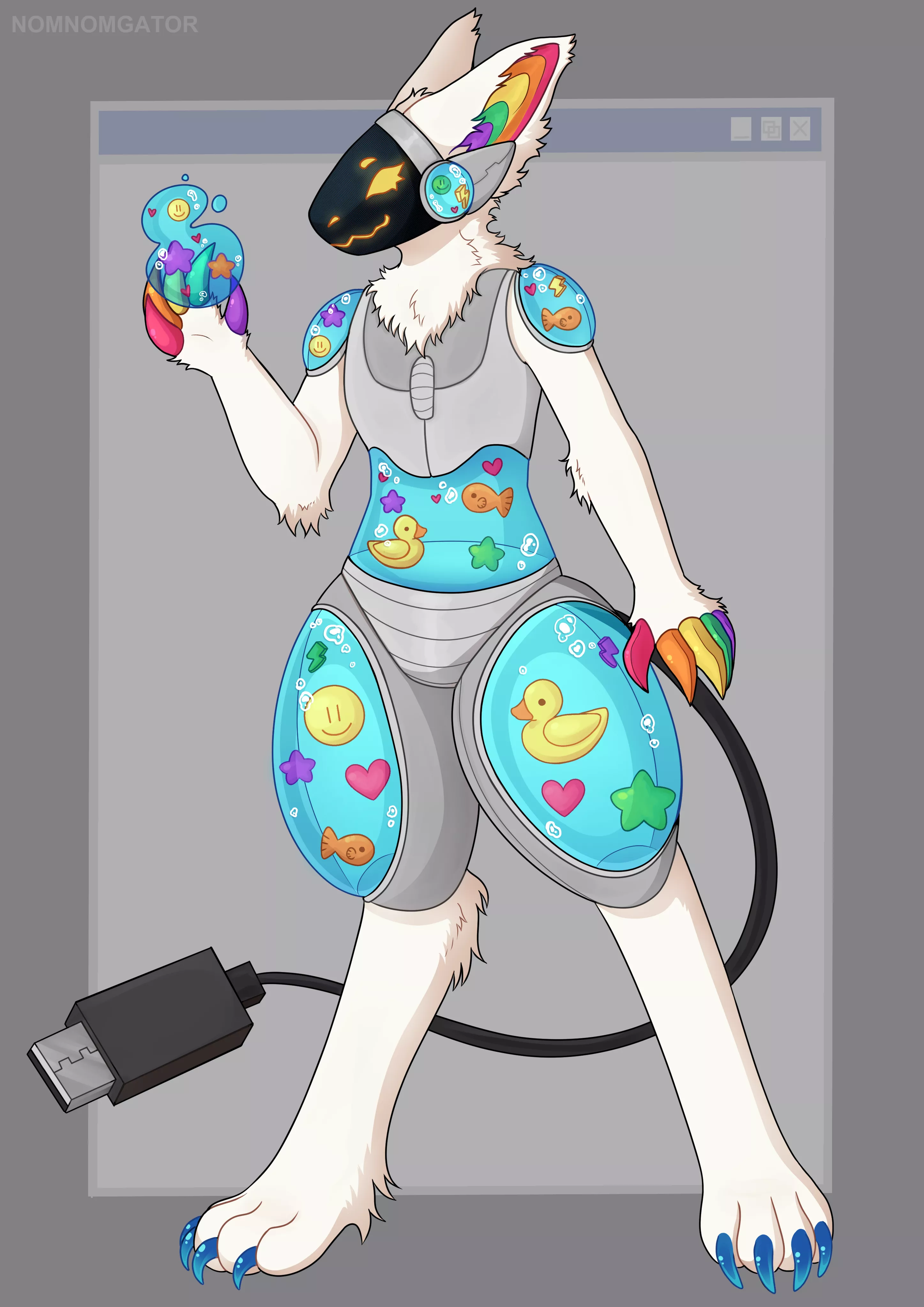 Aqua Mouse Protogen