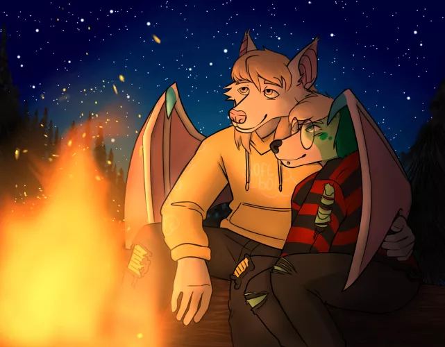 Art of my partner and I