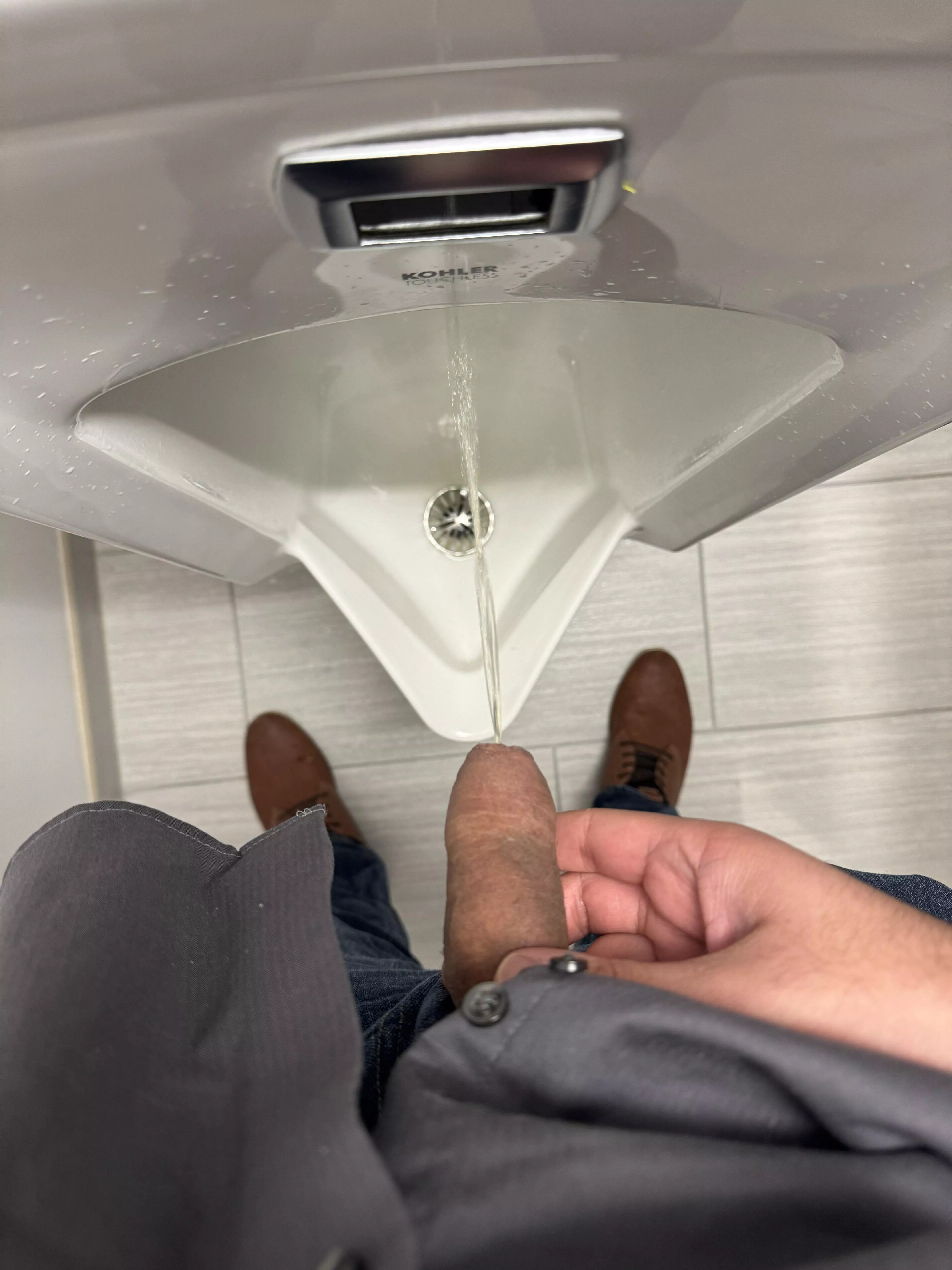 At the office