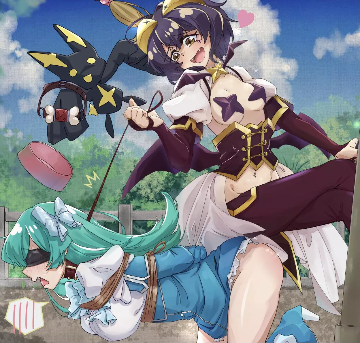 Baiser making Azul into her bitch [Gushing Over Magical Girls] (とりなお)