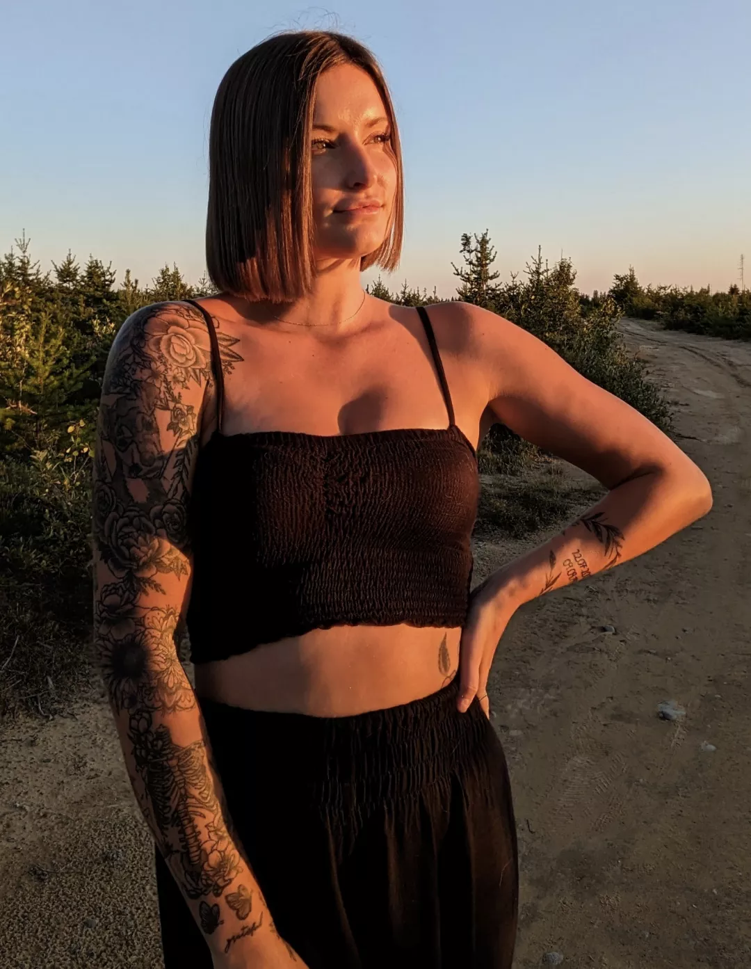 Black all the way