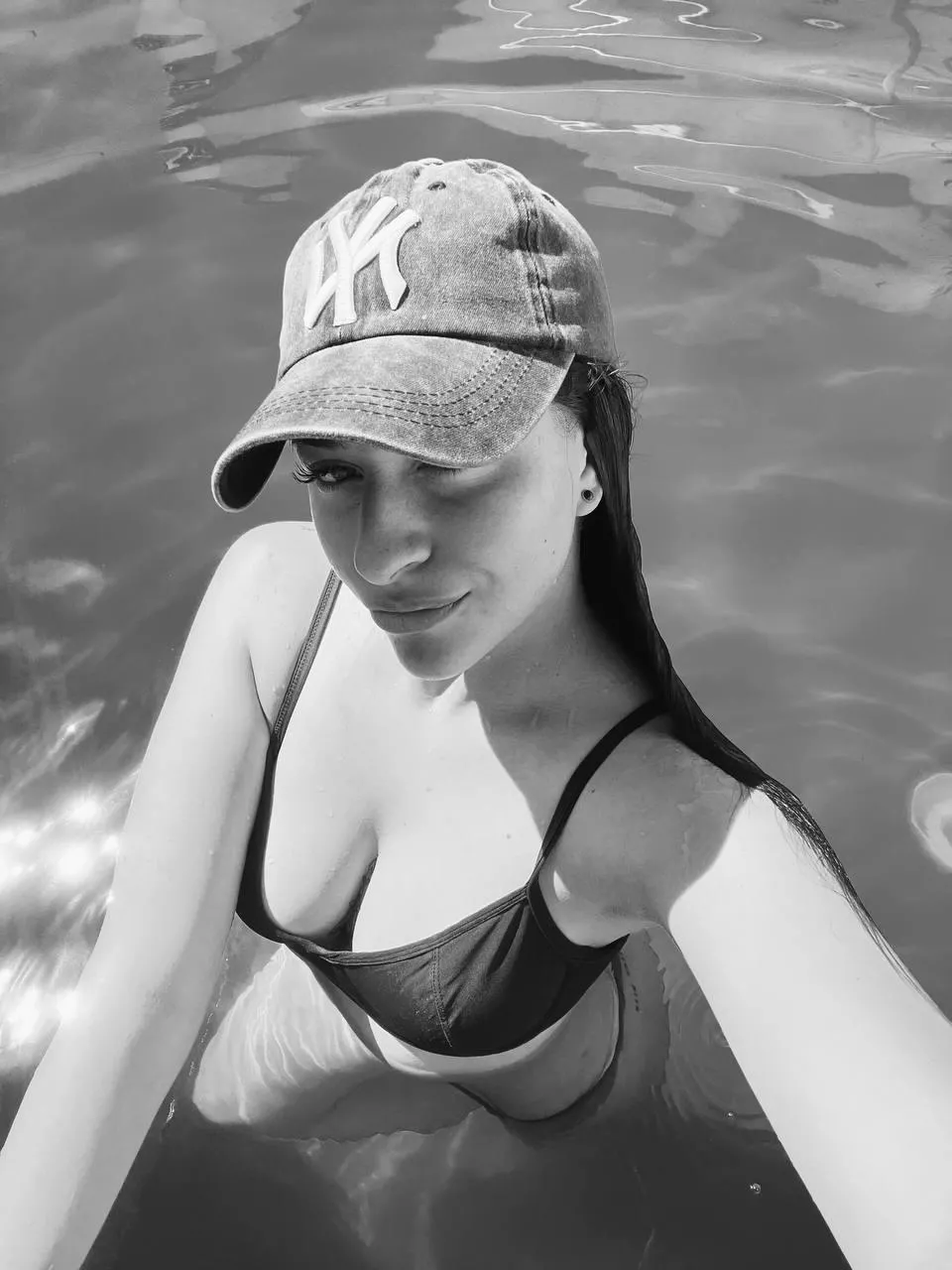 Black and white