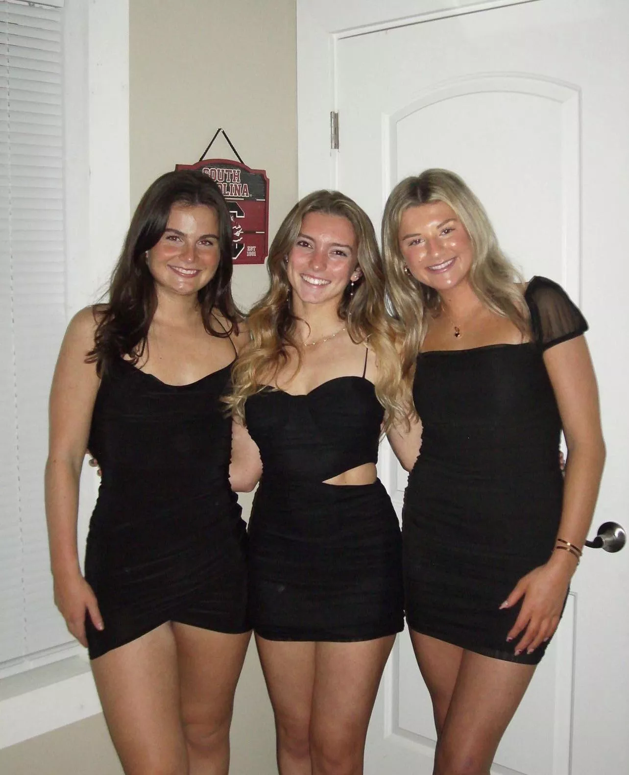 Black short dresses