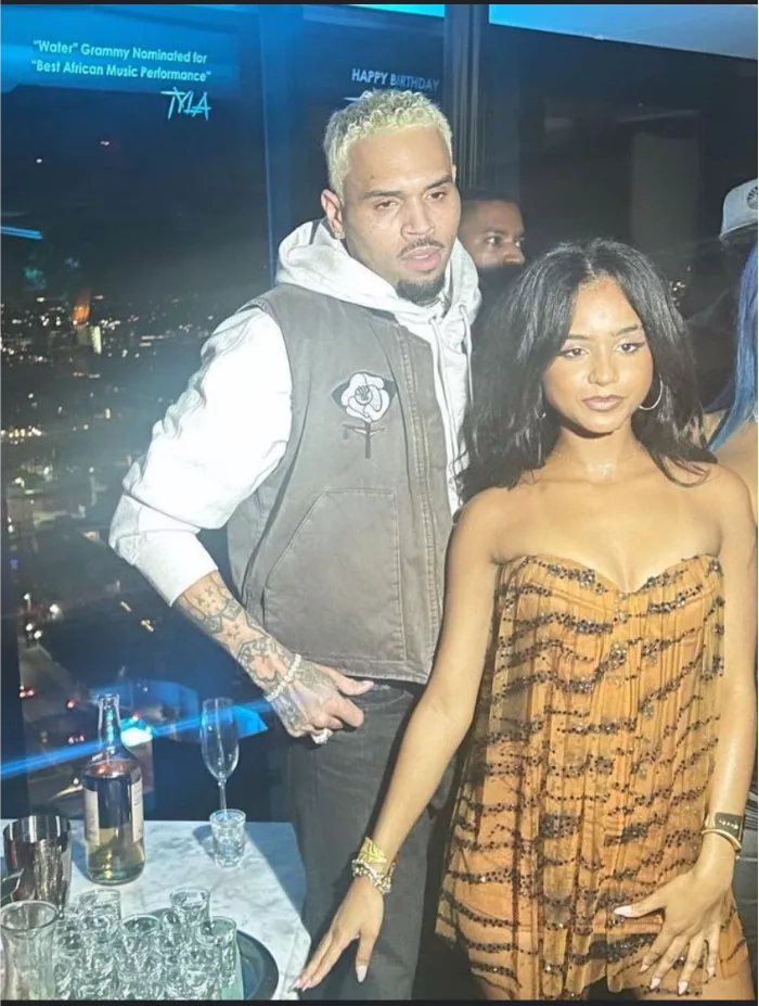 Bro definitely clap Tyla cheeks at her birthday party