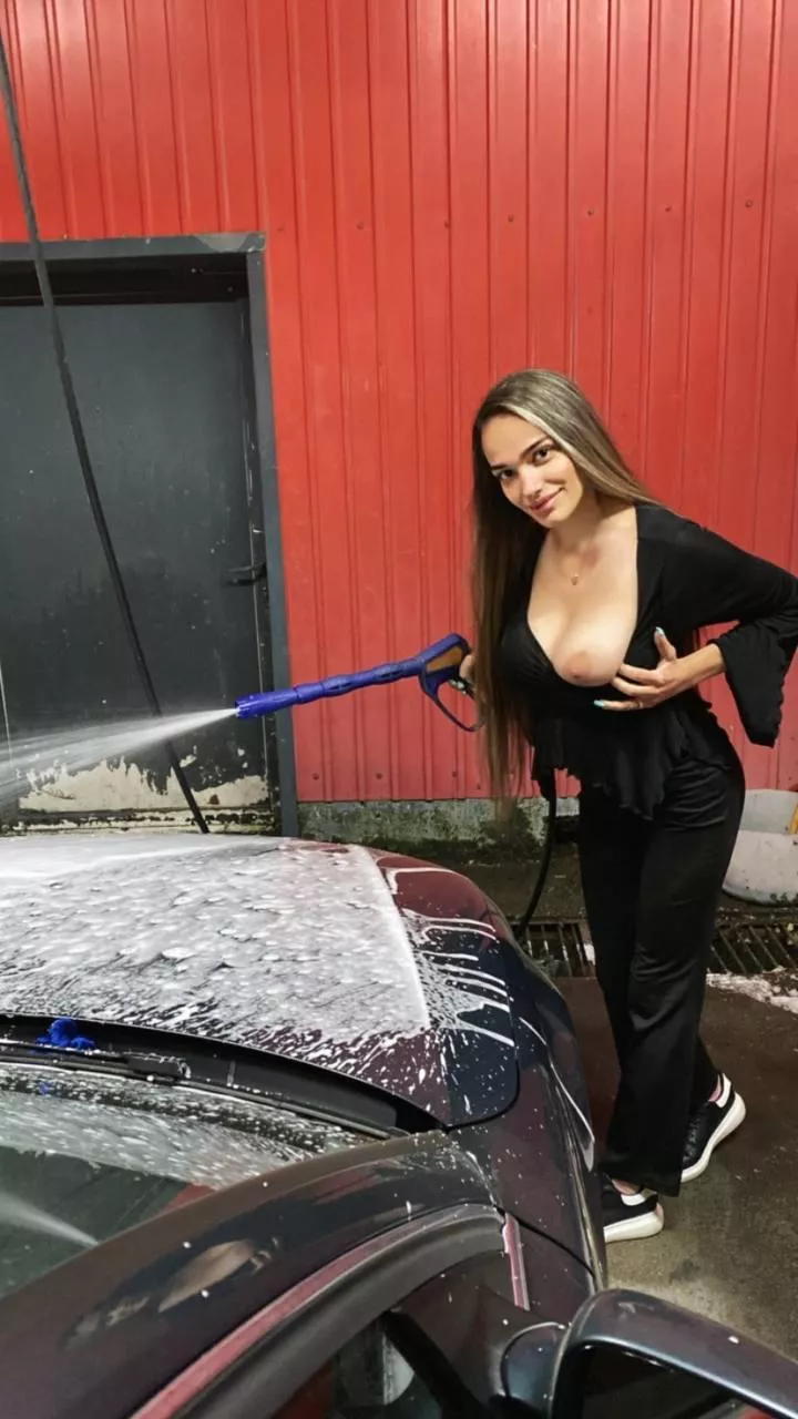 Can I wash your car next?