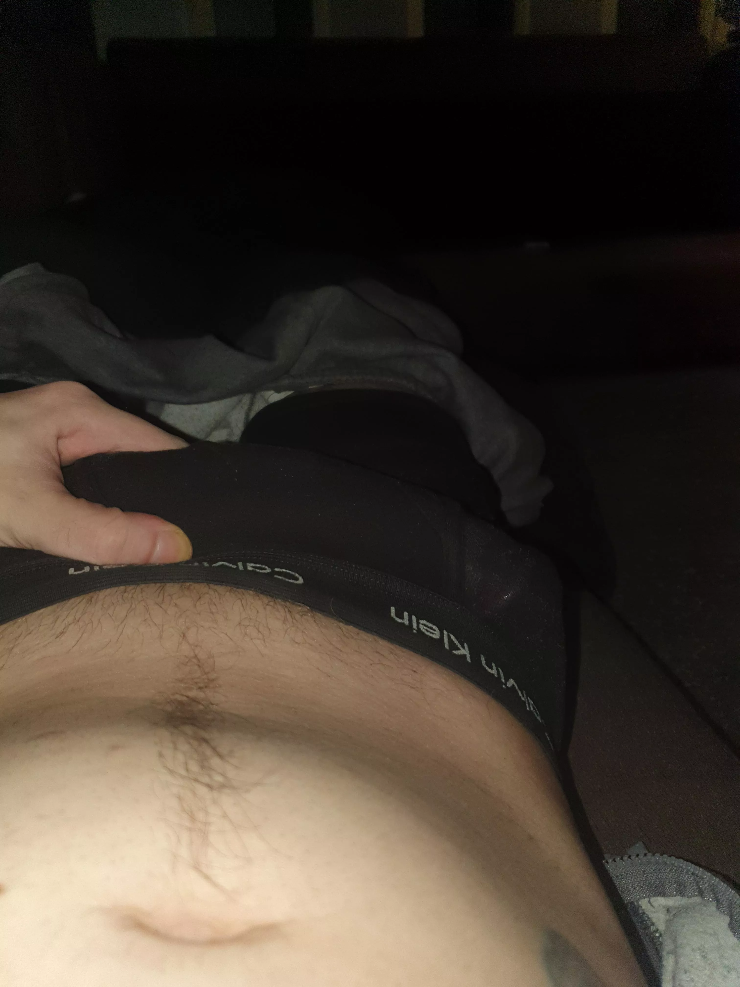 Chilling in my black cks