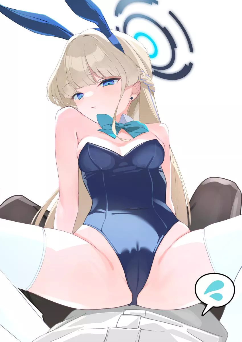 Cute perky waifu