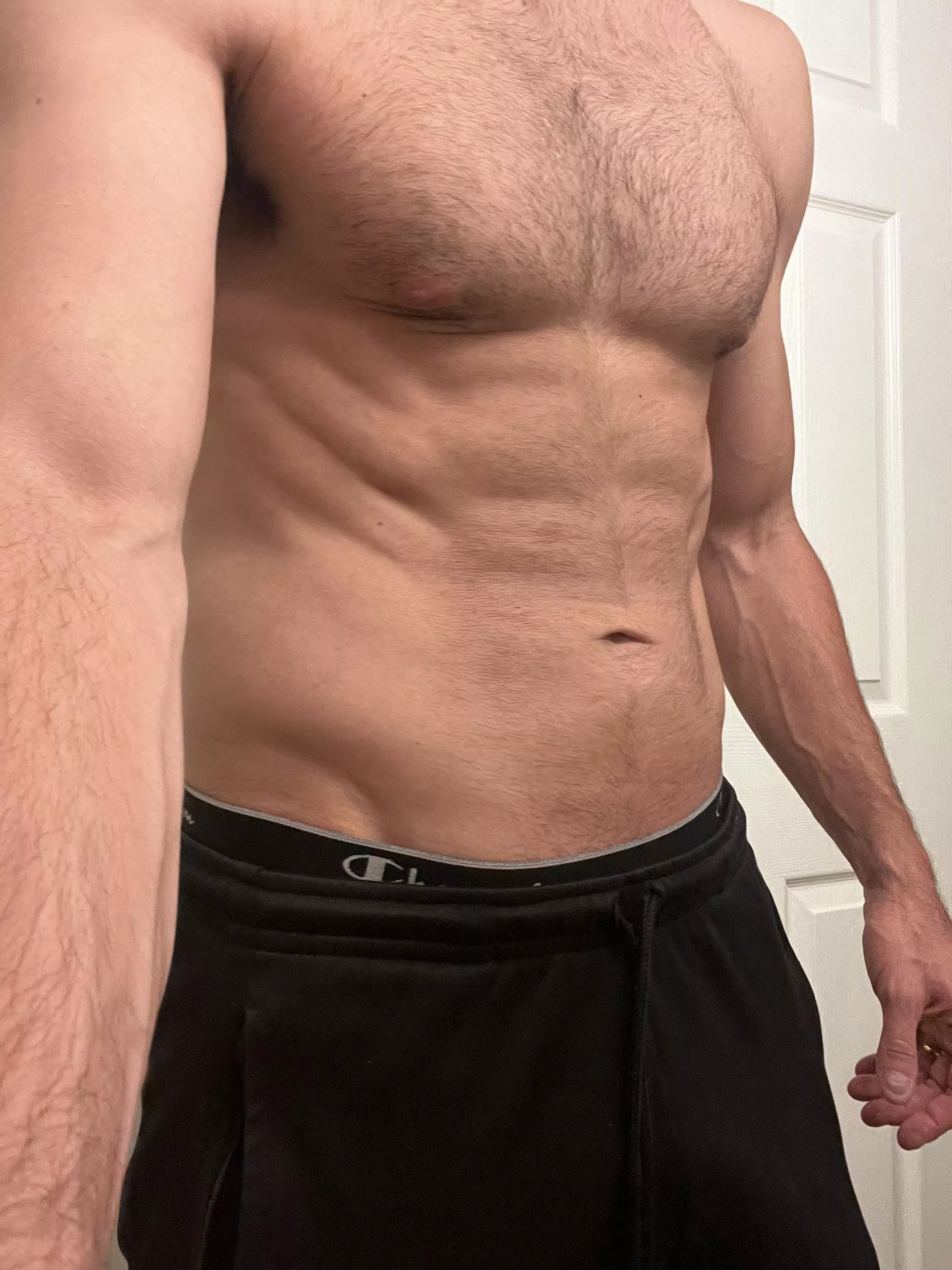 Do my tits distract you from my forearms?