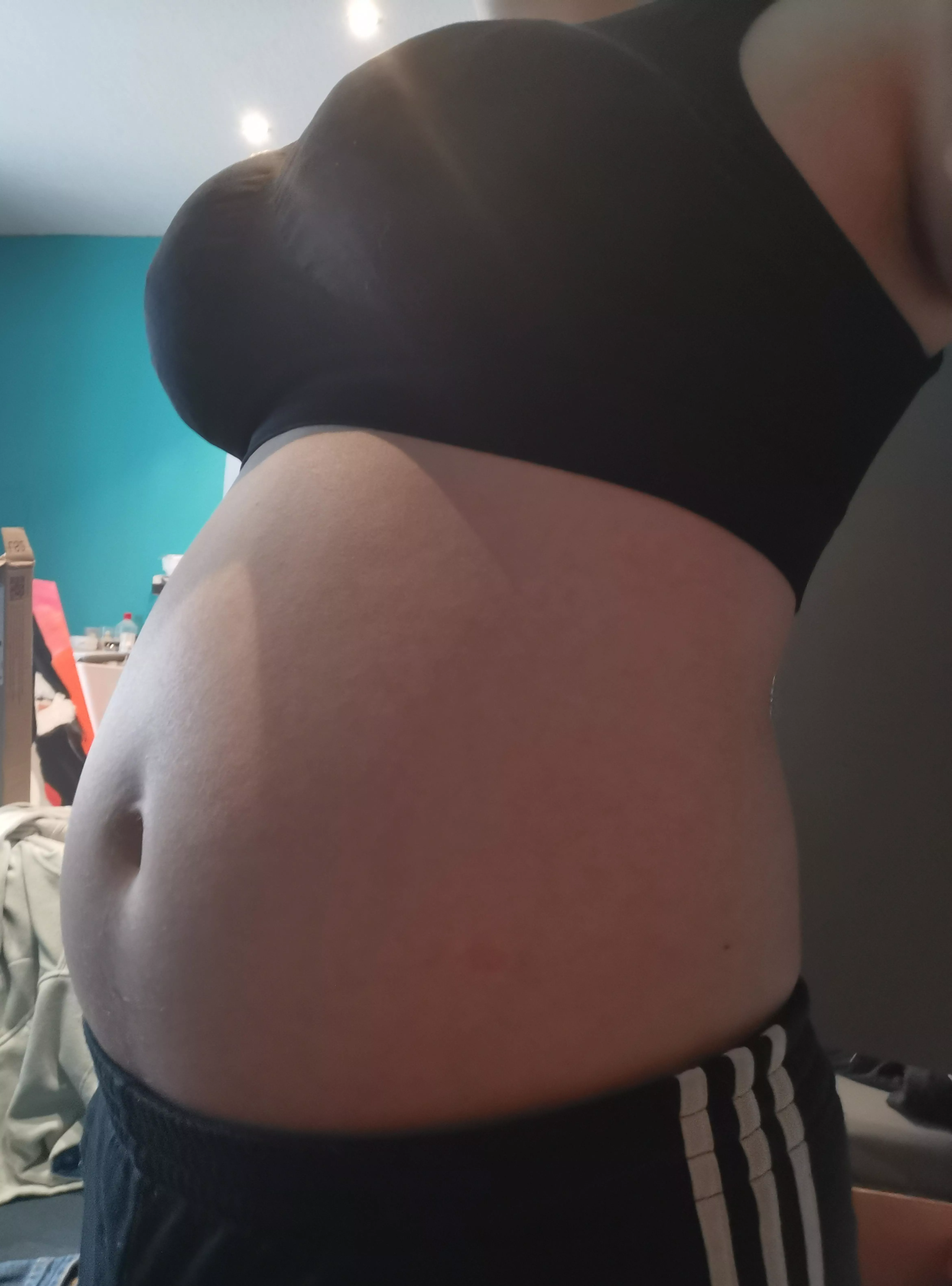 Do you think I'll look good with an even bigger baby bump?