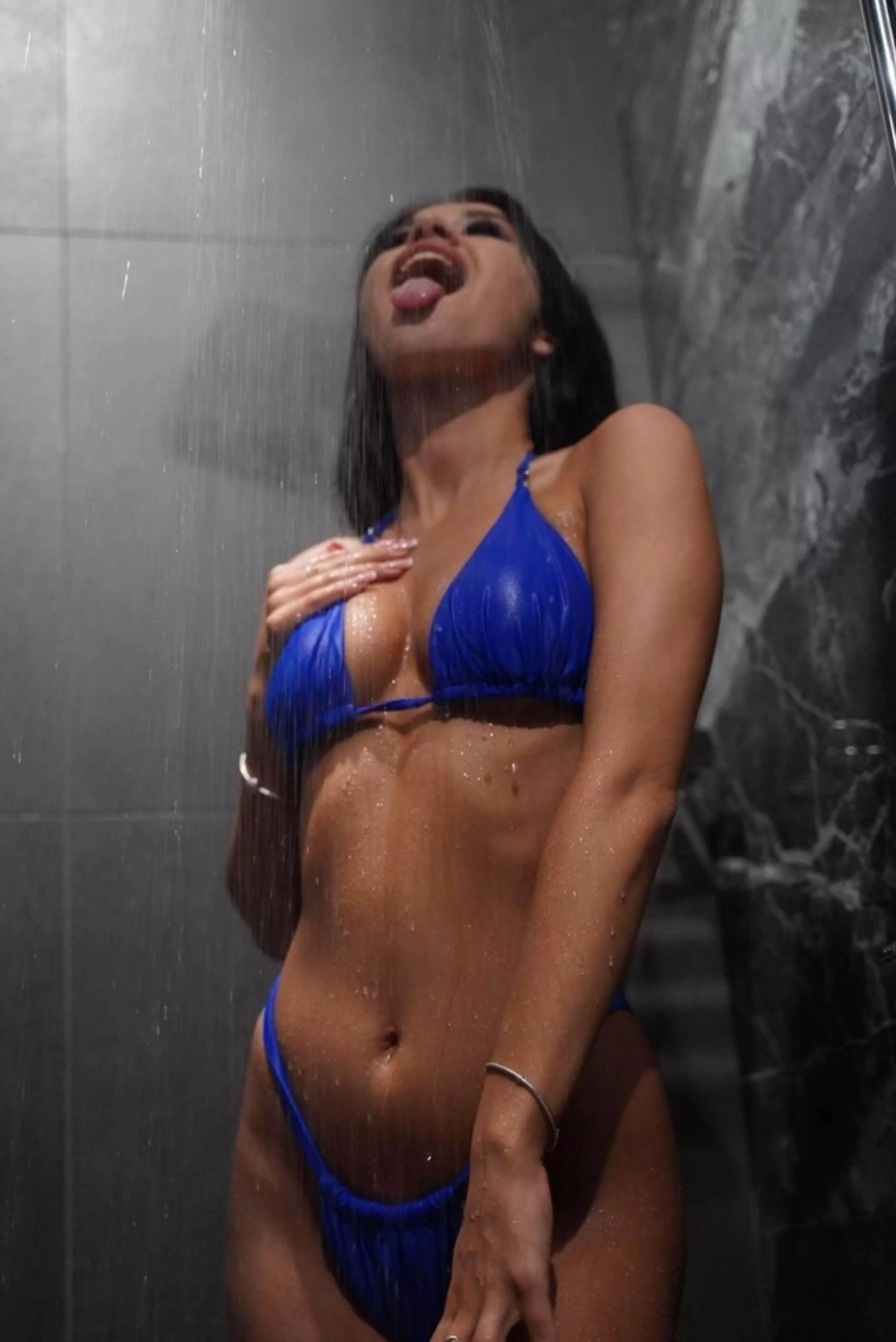 every time we bathe, you'd be eating something big