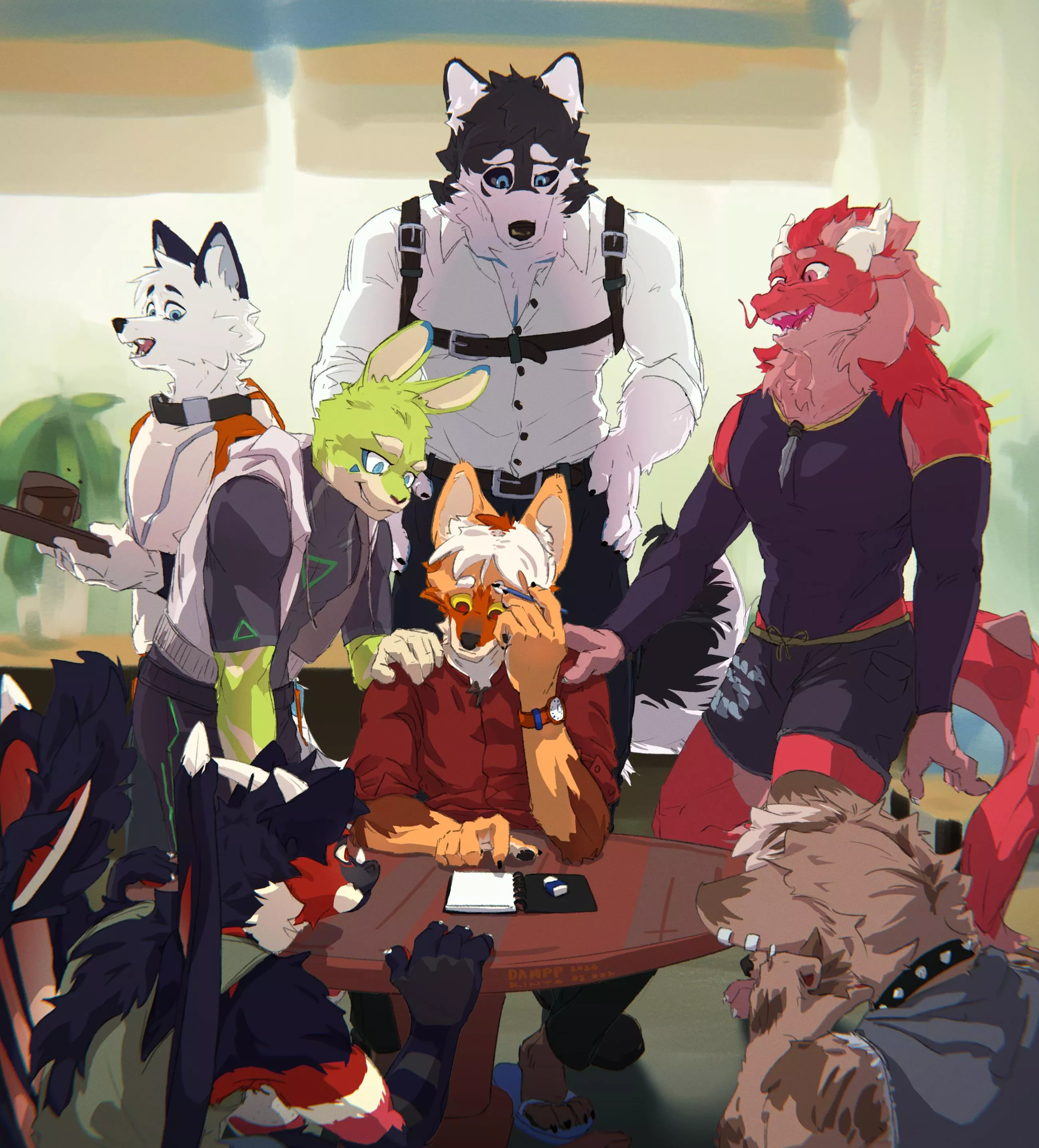 First raffle I've ever done. Now I rest.