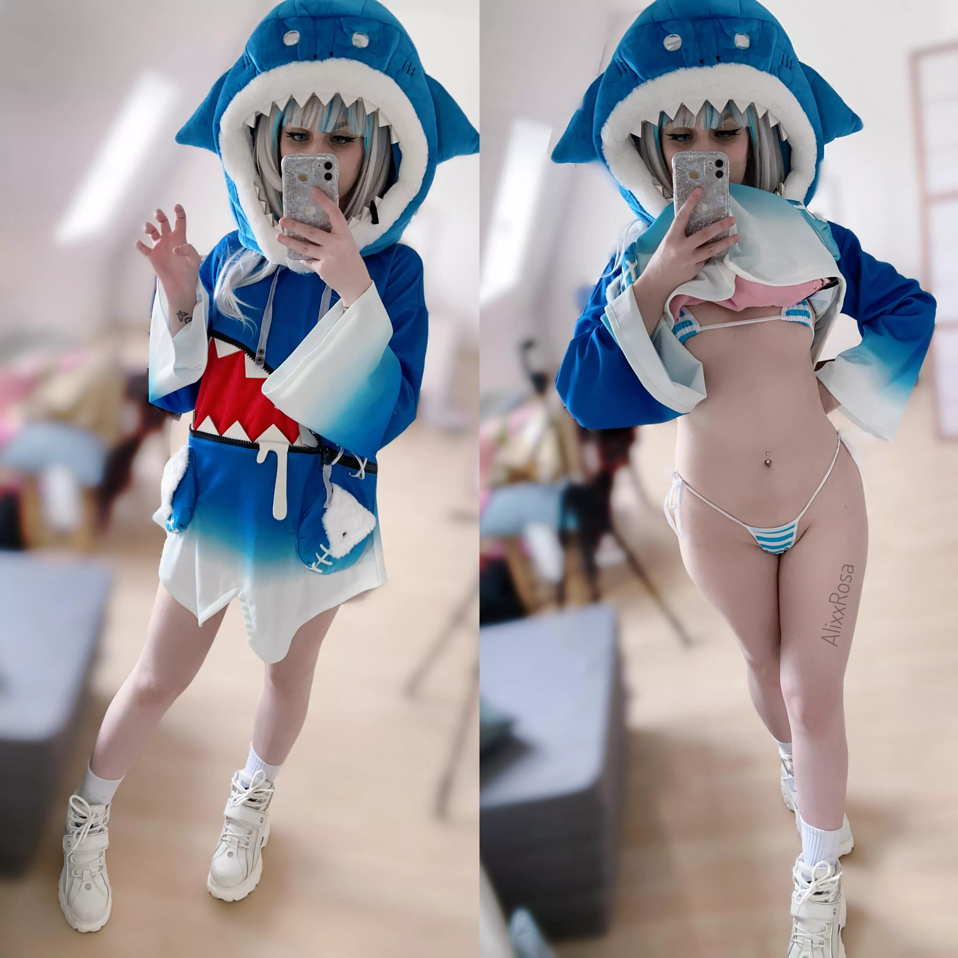 Gawr Gura cosplay by AlixxRosa