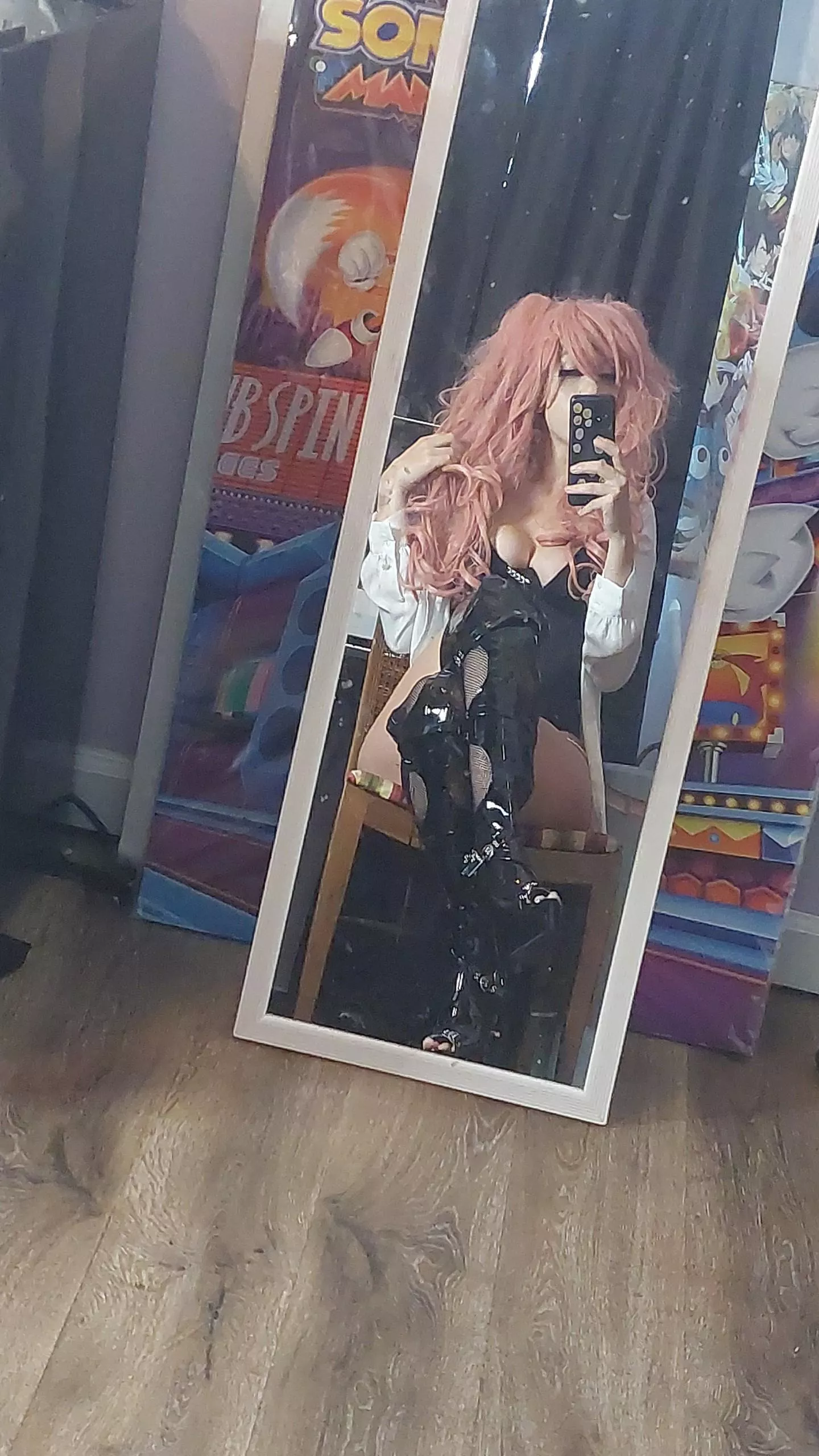 I love being a good cock tease XD my step dad sees me in these kinds of outfits all day