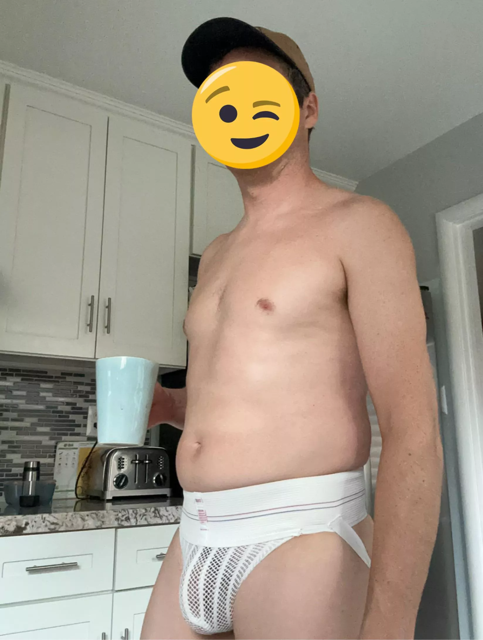I love old Tru Fit mesh jocks.