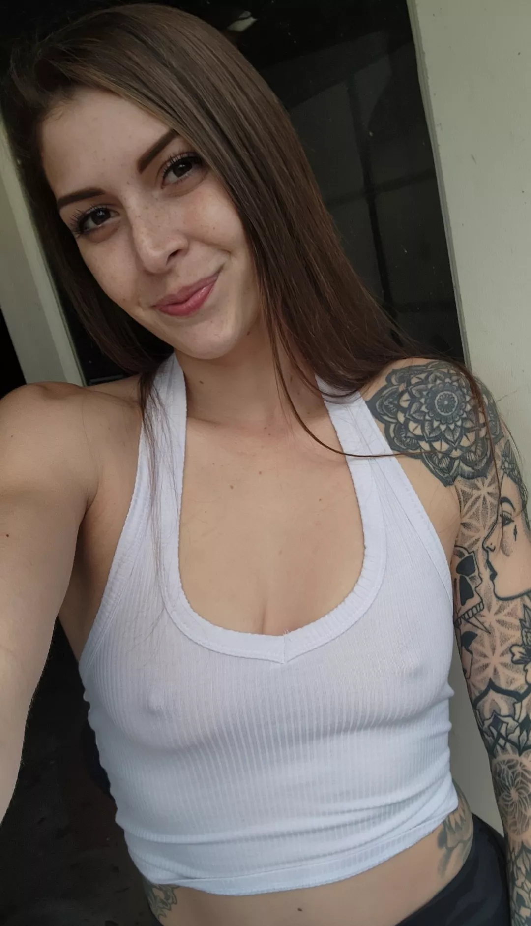 I'm immune to the cold, my tits not so much!