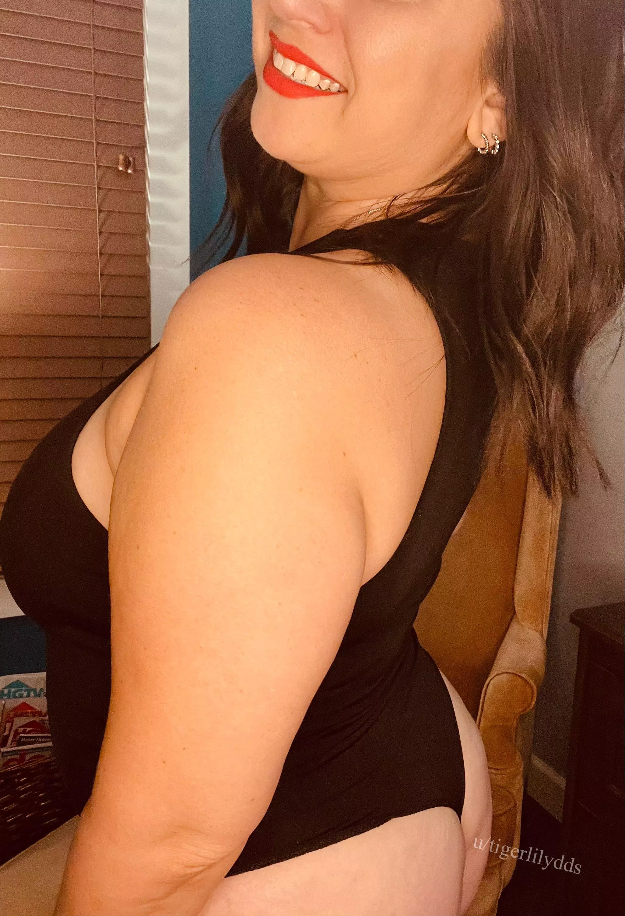 I’m working on my “come over here” look — is it working [f]or you…
