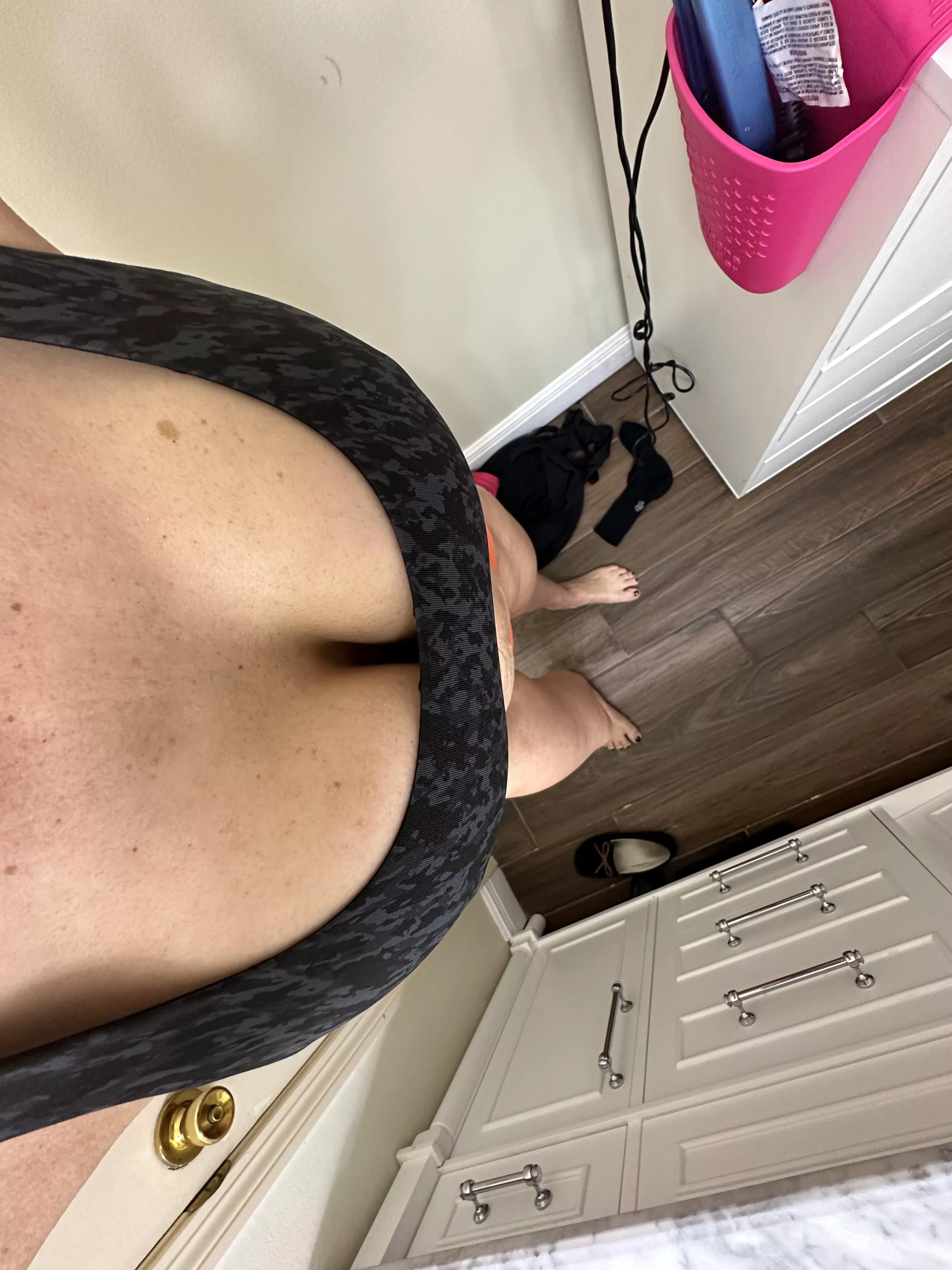 It’s so hard to see past my titties