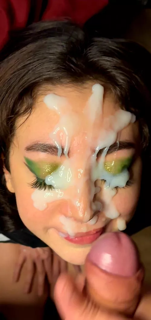 I've never seen so much thick cum before