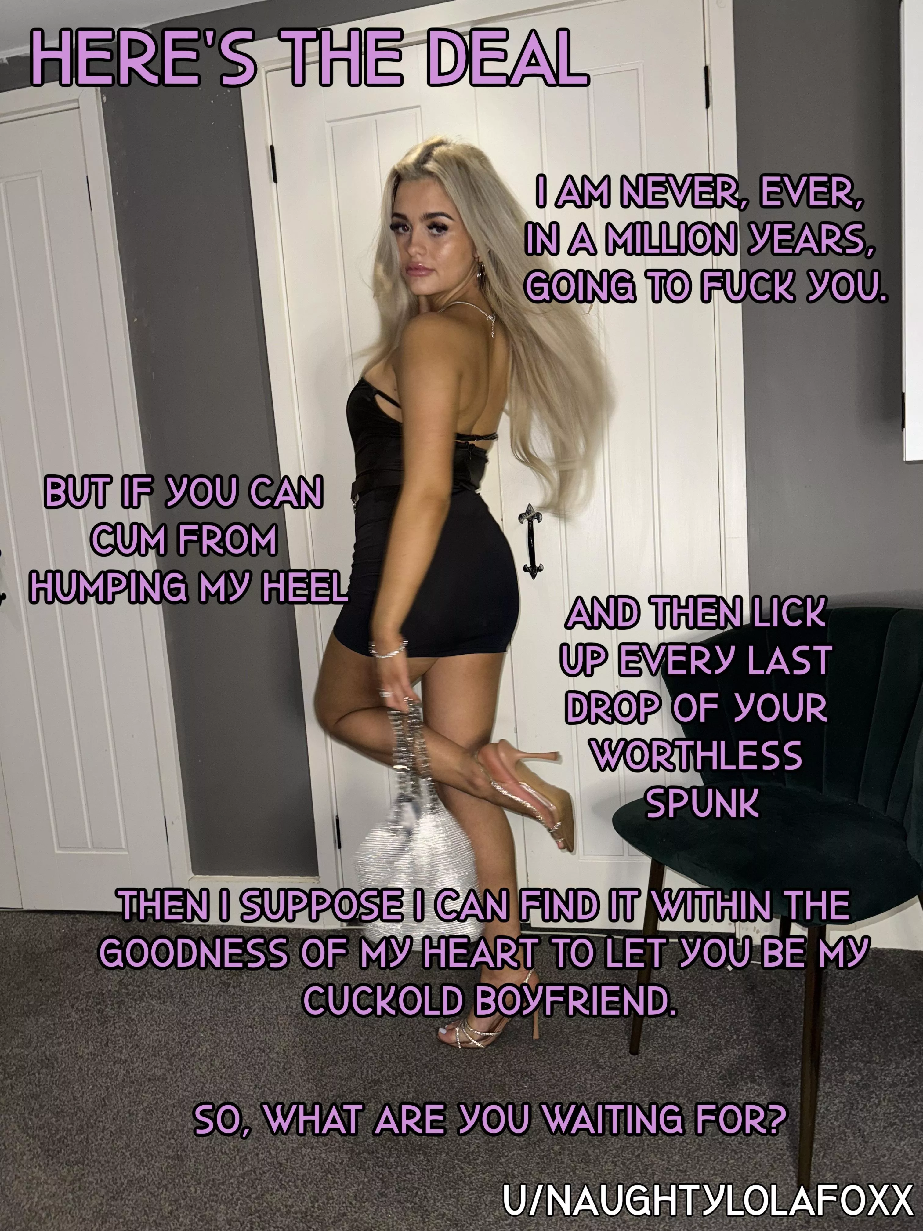 Just face the reality babes