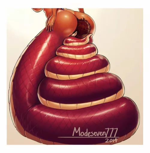 Making sure he stays put