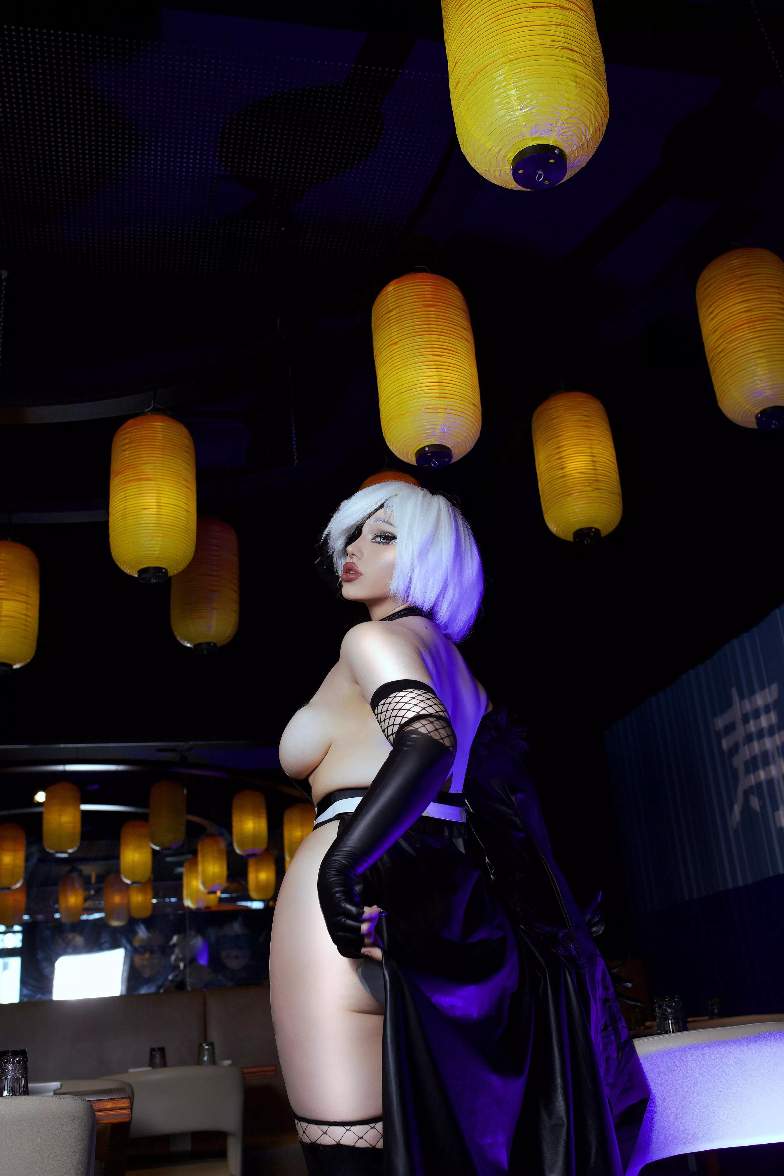 My 2B cosplay from Nier (Hanacos)