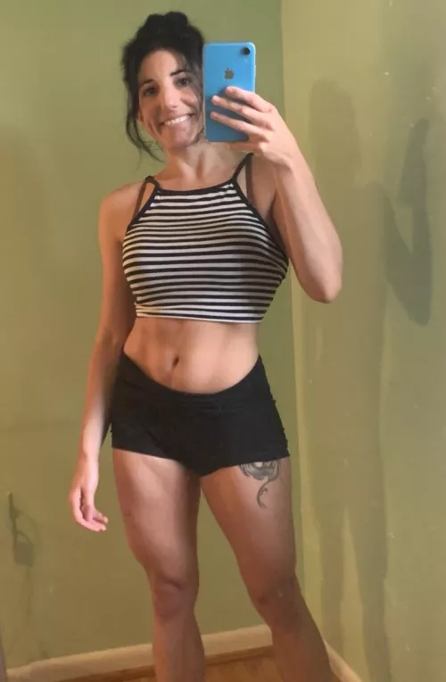 My after gym selfie, keep on sweating y’all.