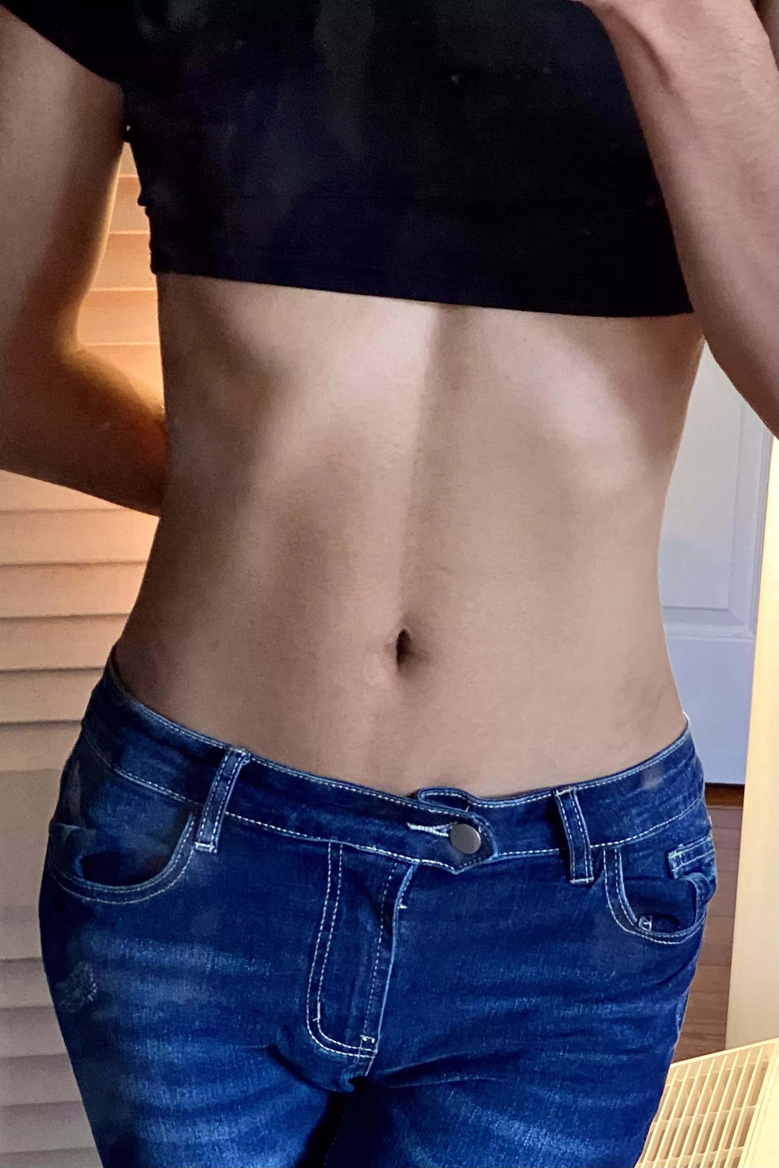 My attempt at being slim 😅