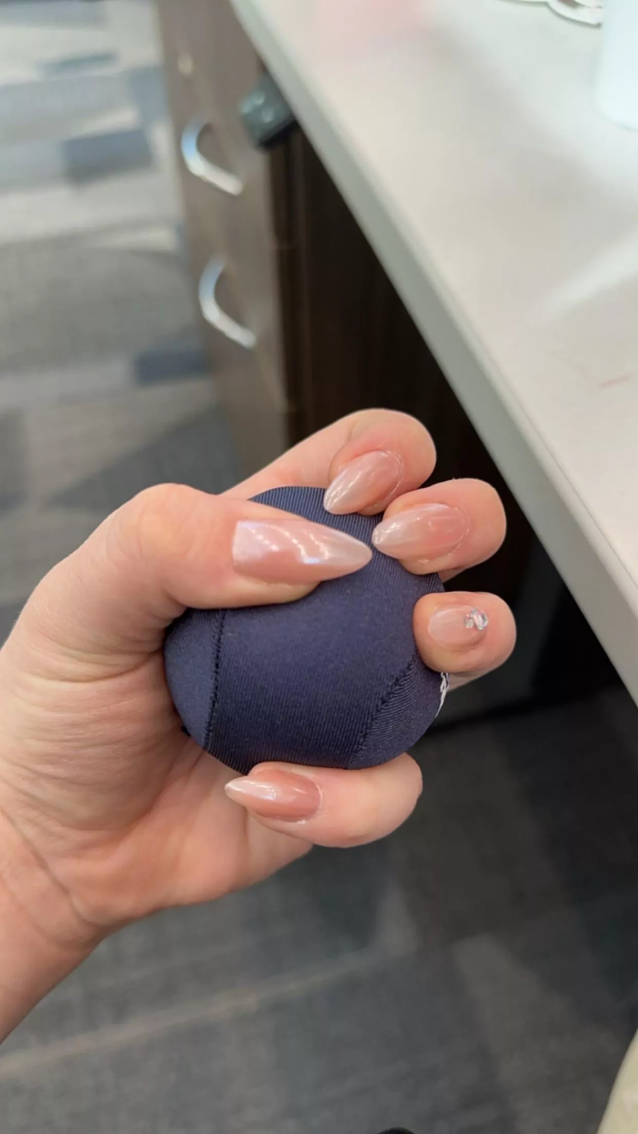 Not my preferred stress ball, but it’ll do 😜