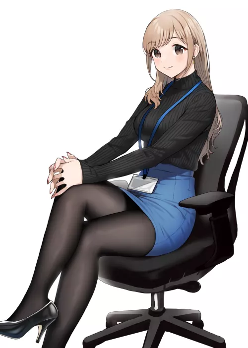 Office Lady [Artist's Original]