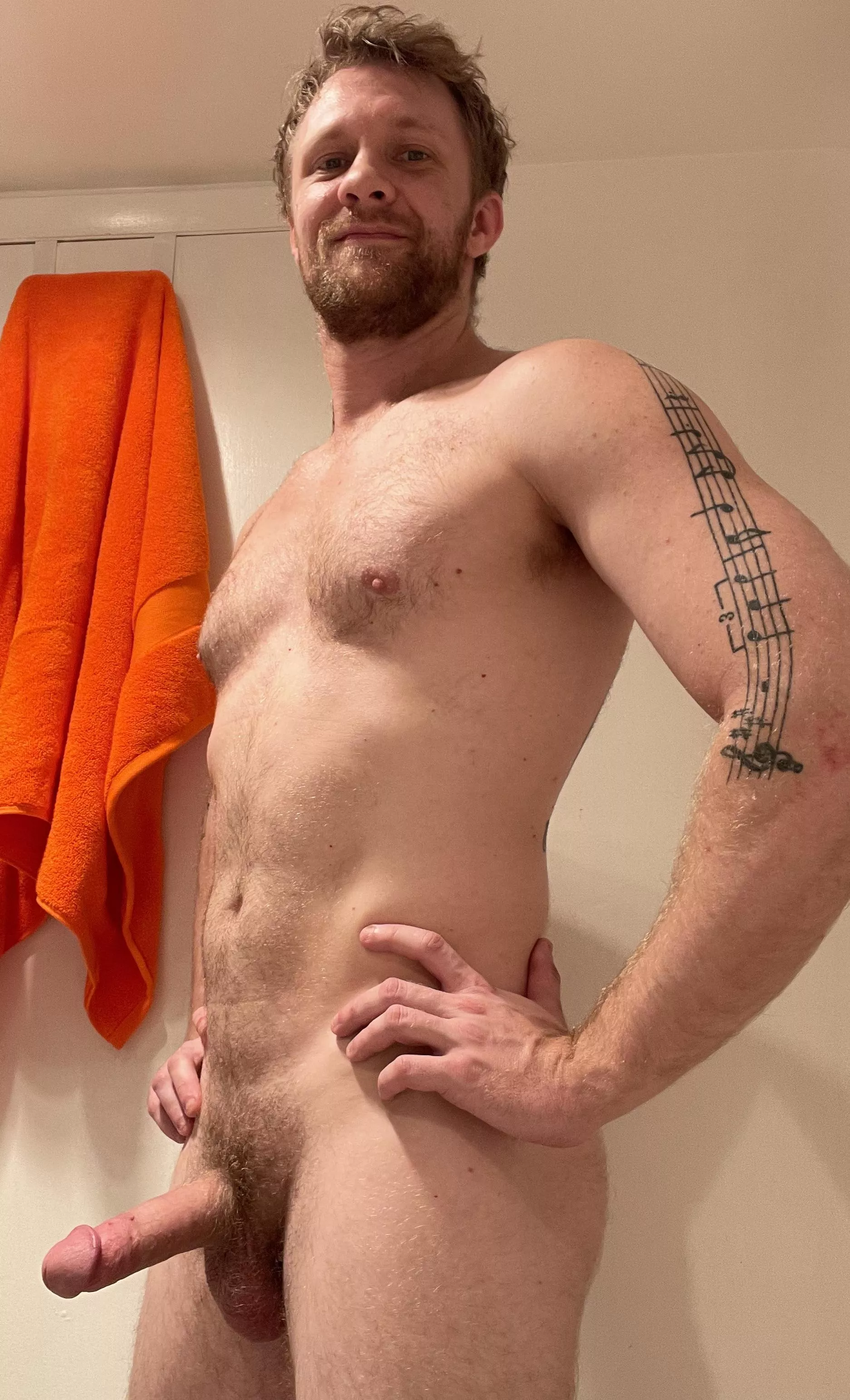 Post-gym. Feeling a little stiff