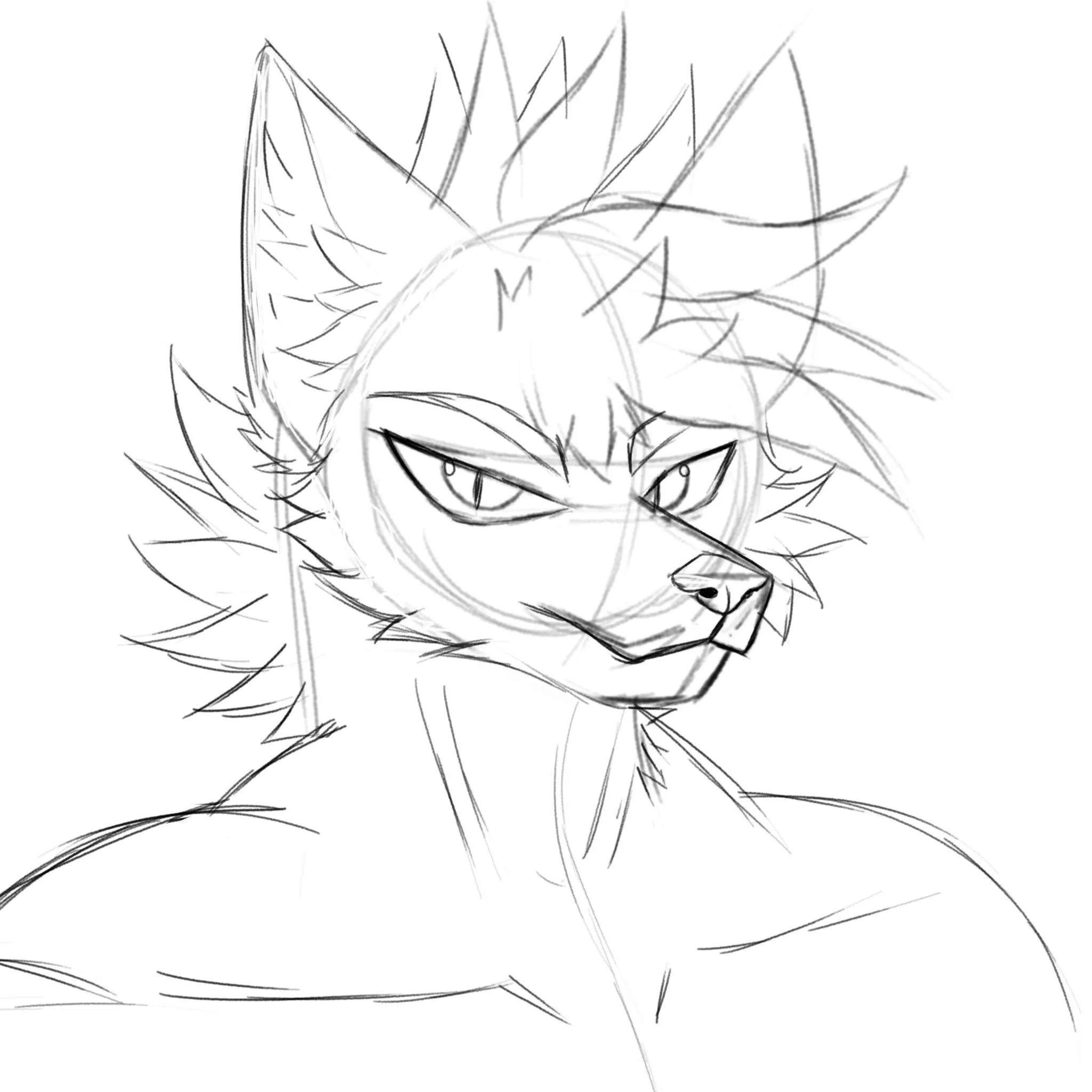 Quick headstho sketch (art by me)
