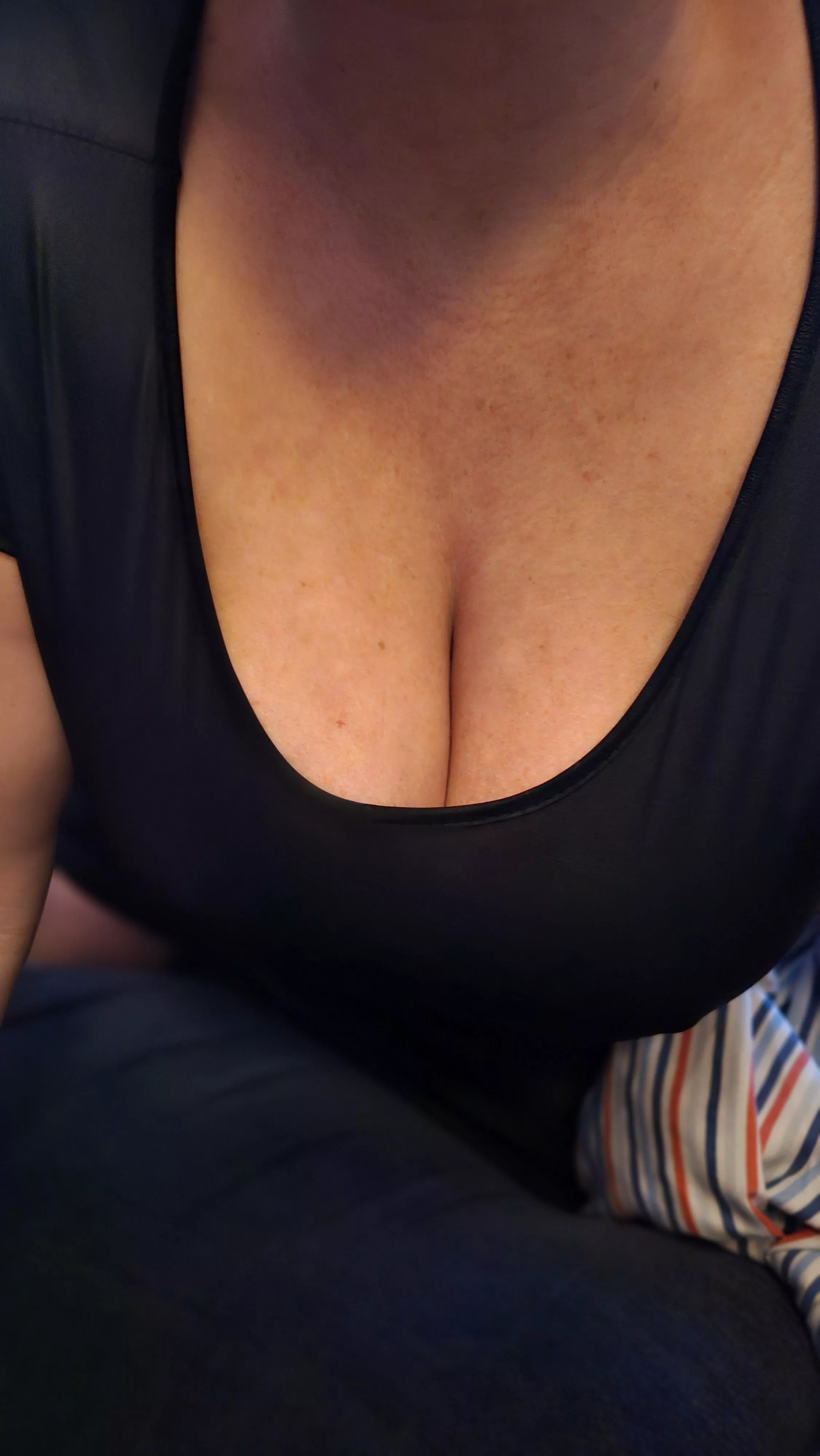 Take a peek while I lean over